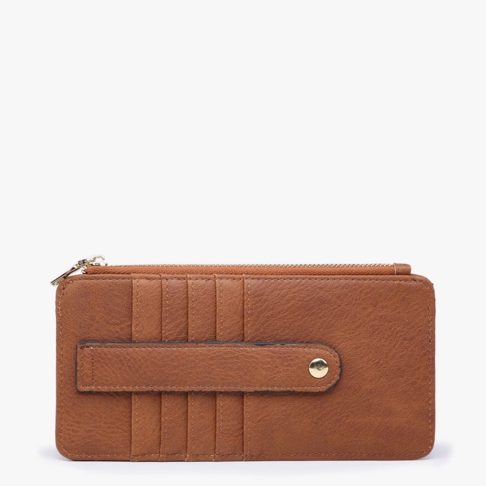 Jen & Co. Saige Slim Card Holder Wallet and Coin Purse